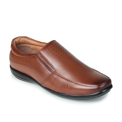Fortune Men's (Tan) Classic Loafer Shoes UVL-22 By Liberty Fortune