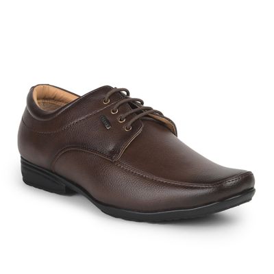 Fortune Formal Lace Up Shoes For Men (Brown) UVL-33 BY Liberty Fortune