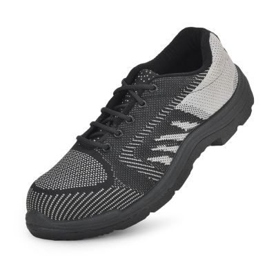 Freedom Sports (Grey) Safety Flyknit Sporty With Steel Toe PVC Shoes VIJETA-BH By Liberty Freedom