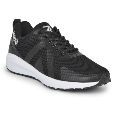 LEAP7X Lacing Sports Shoes For Mens (Black) VOONIK-05 By Liberty LEAP7X