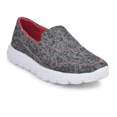 Force 10 Casual Slip on Shoes For Women (Grey) WISH-01 By Liberty Force 10