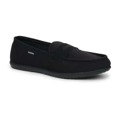 Gliders Casual Non Lacing Shoe For Mens ( Black ) Xcitor-E By Liberty Gliders