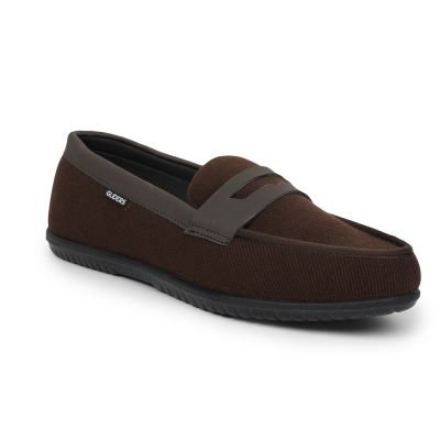 Gliders Casual Non Lacing For Mens (Brown) XCITOR-E by Liberty Gliders
